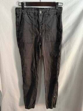 American Eagle Outfitters Black Track Jogger Pants